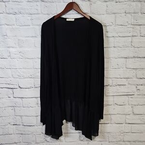 Pebble and Stone Black Women's Cardigan